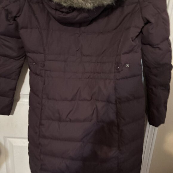 Ralph Lauren LRL Womens Coat Small Quilted Faux Fur Hooded Puffer Down Filled - Picture 5 of 5